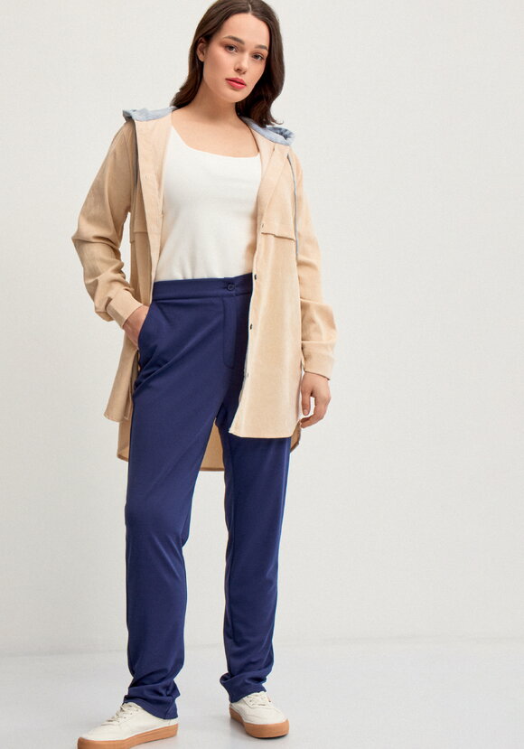 Брюки классические с карманами Белла шир.  580, рис. 14