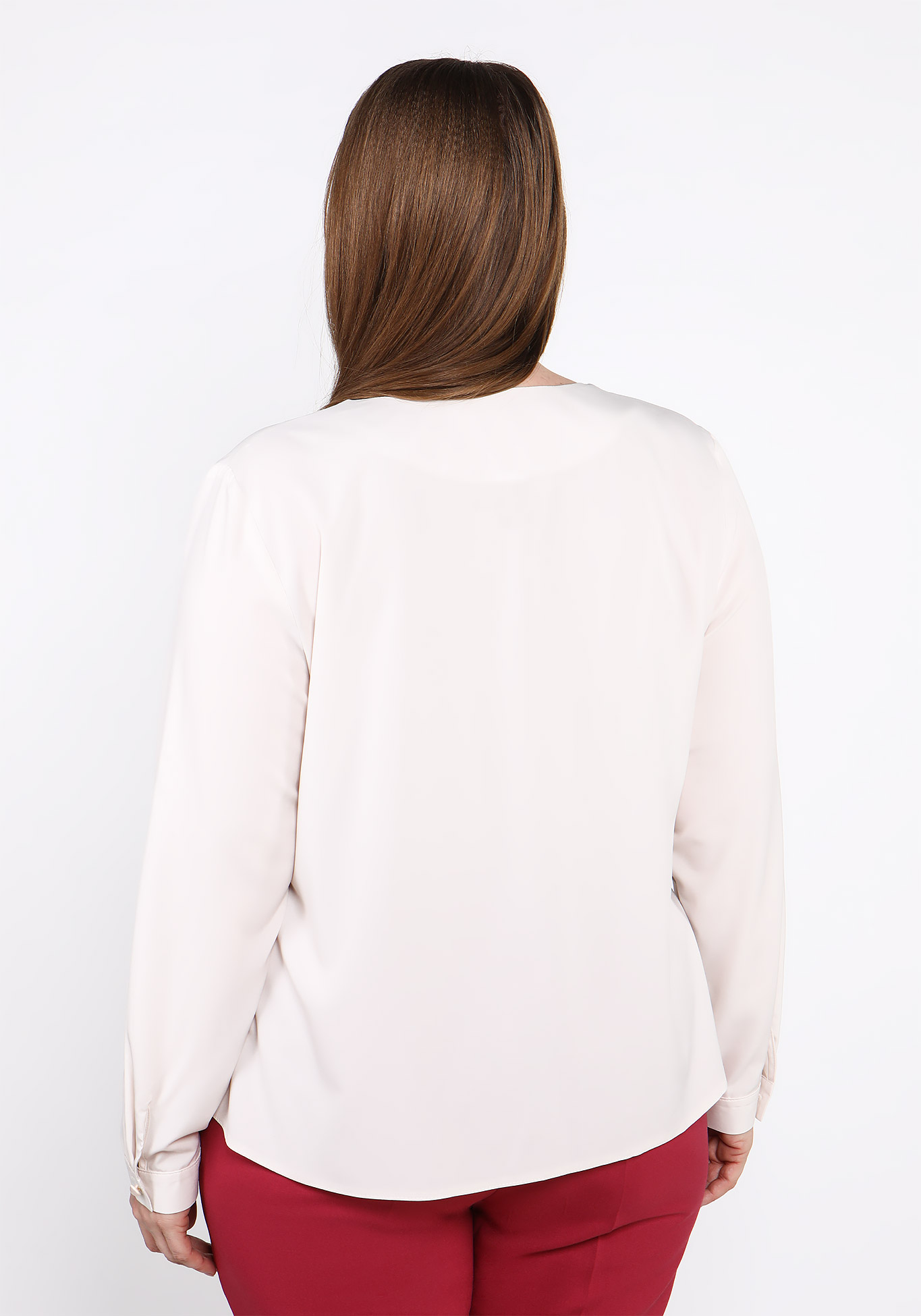 Блуза с декором "Юстина" Julia Weber, размер 50, цвет кремовый - фото 7