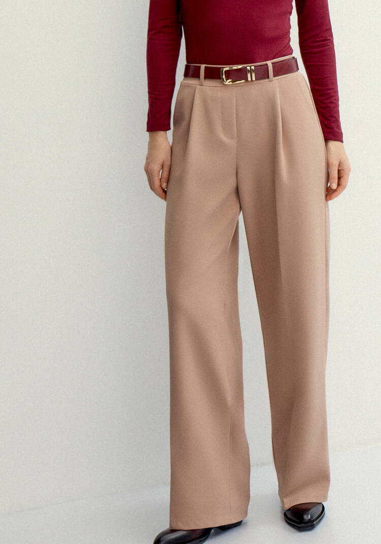 Брюки широкого кроя палаццо шир.  750, рис. 22