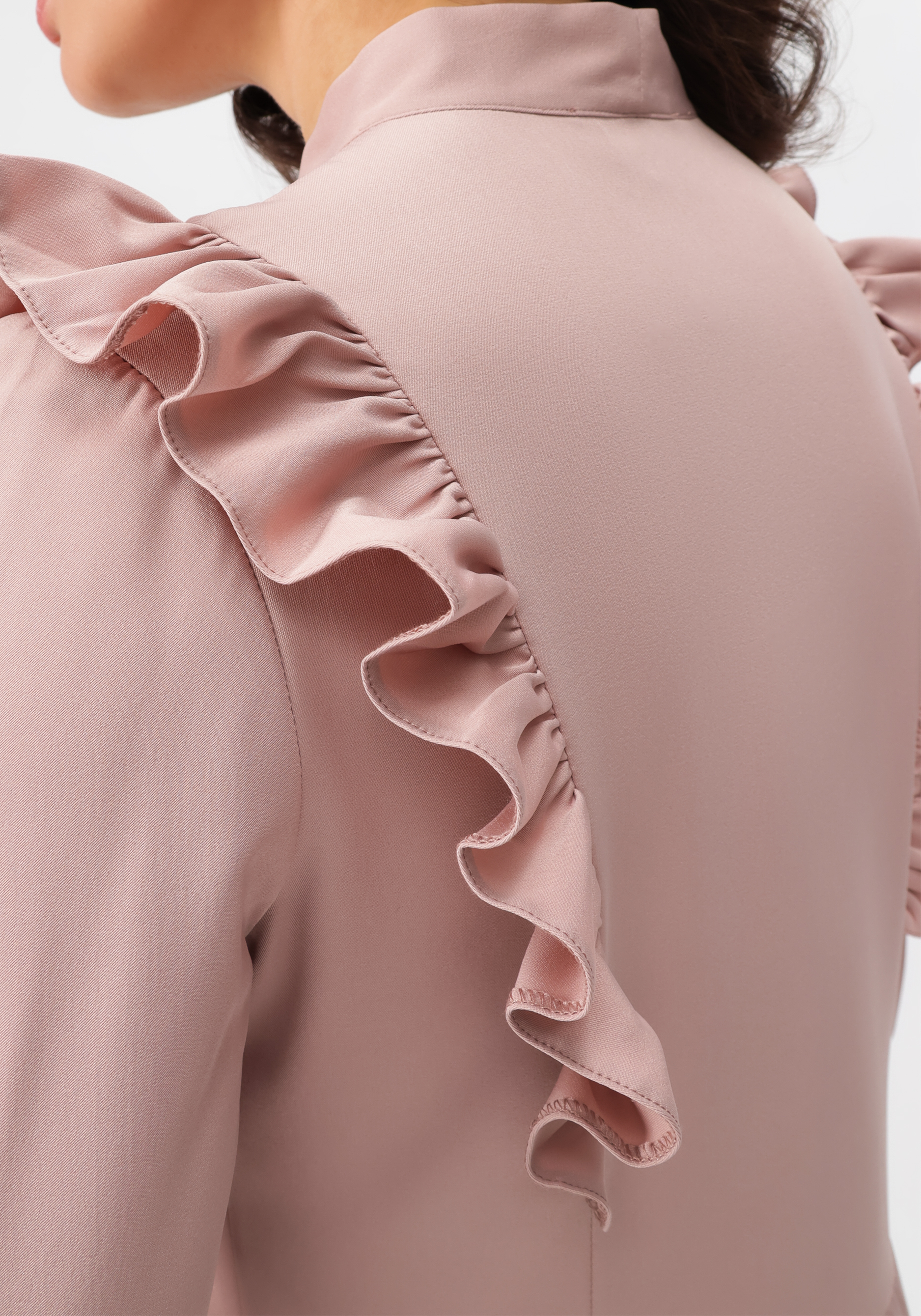 Платье с бантом свободного кроя Vivienne Mare, цвет розовый, размер 56 - фото 6