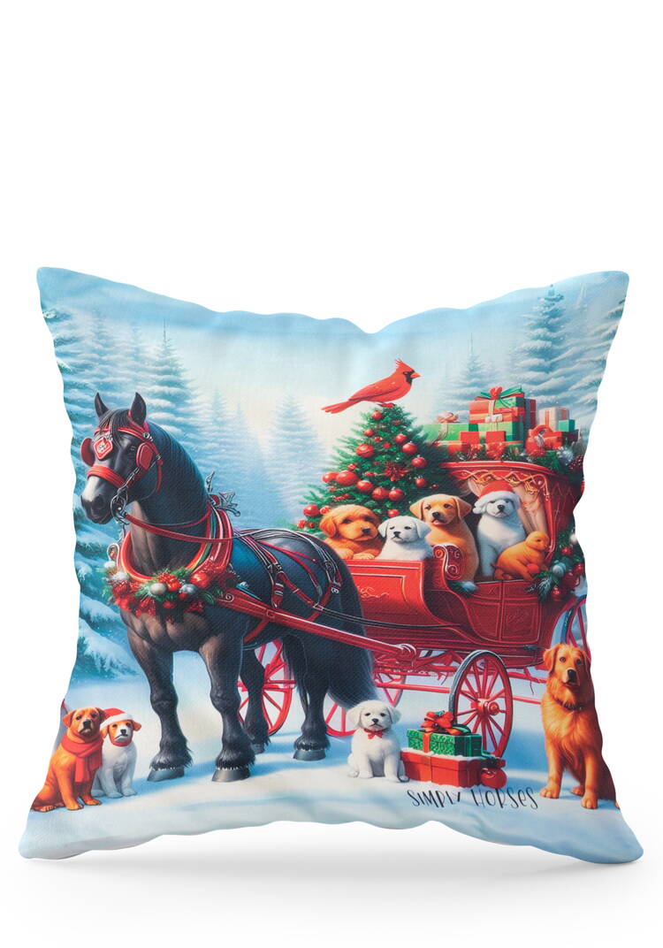 Наволочка декоративная Новый год, 2 шт. шир.  750, рис. 3