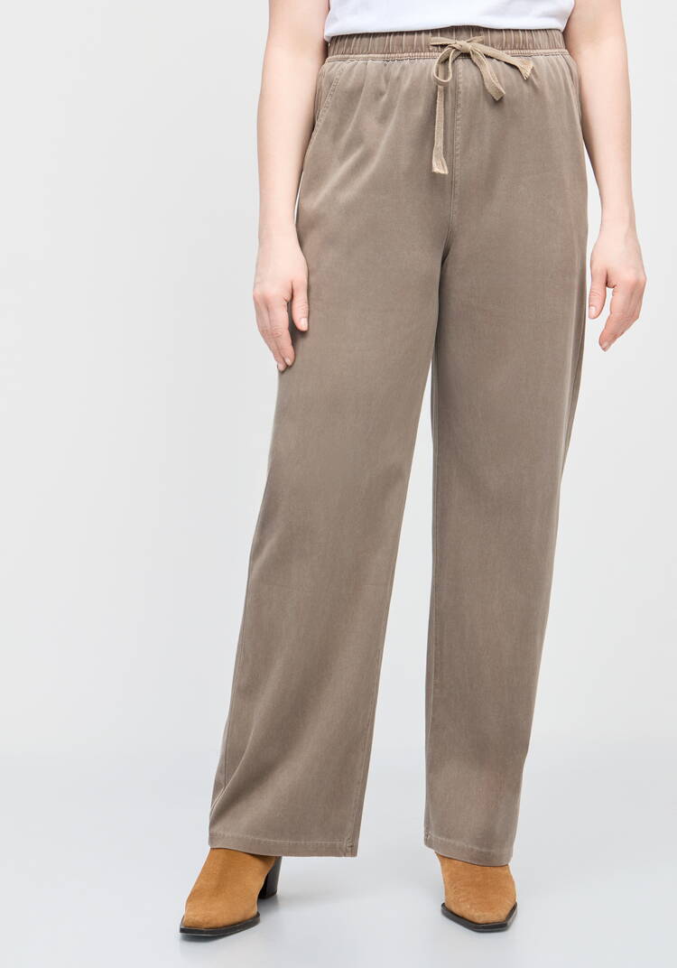 Брюки прямые от бедра с комфортным поясом шир.  750, рис. 32