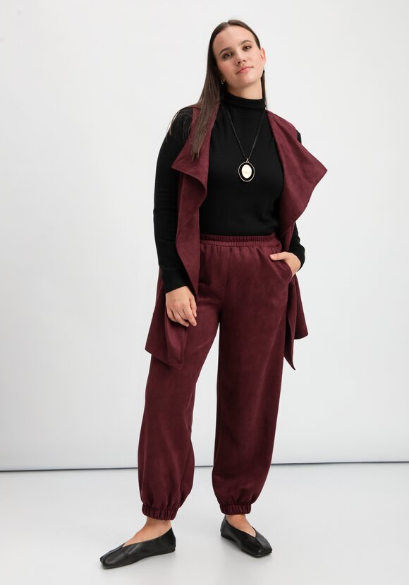 Брюки-шаровары с резинкой по низу шир.  580, рис. 7