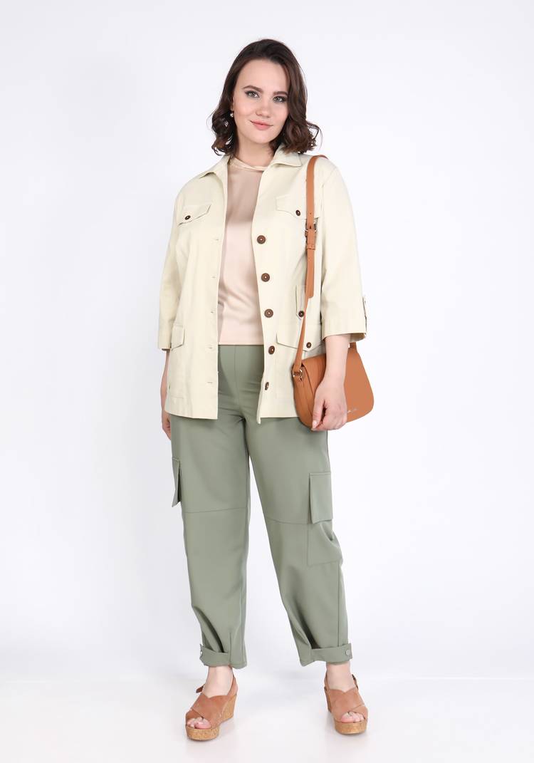 Брюки на липучках шир.  750, рис. 4