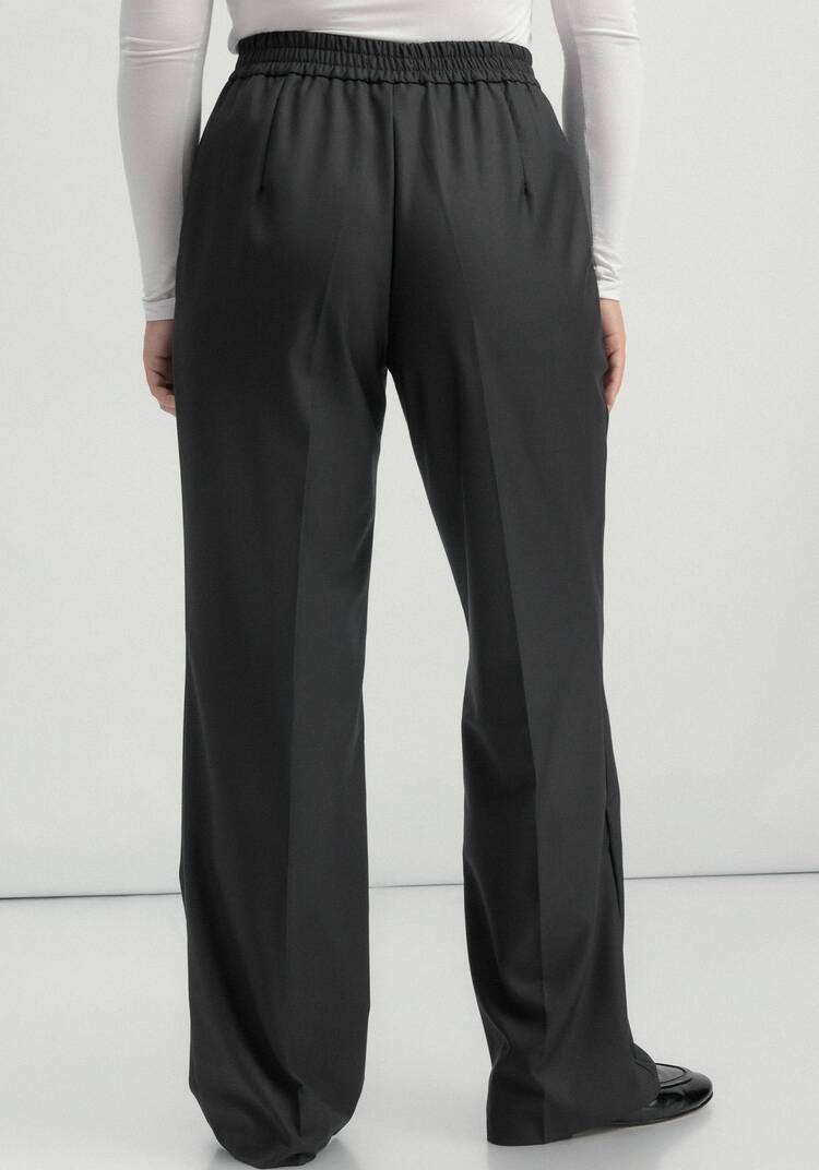 Брюки со стрелками и резинкой по поясу шир.  750, рис. 3