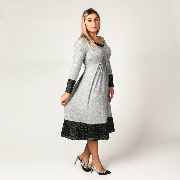 Платье с завышенной талией шир.  580, рис. 3