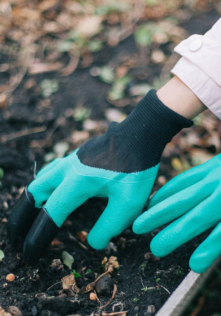 Перчатки садовые  Землеройка, 6 шт. шир.  750, рис. 4