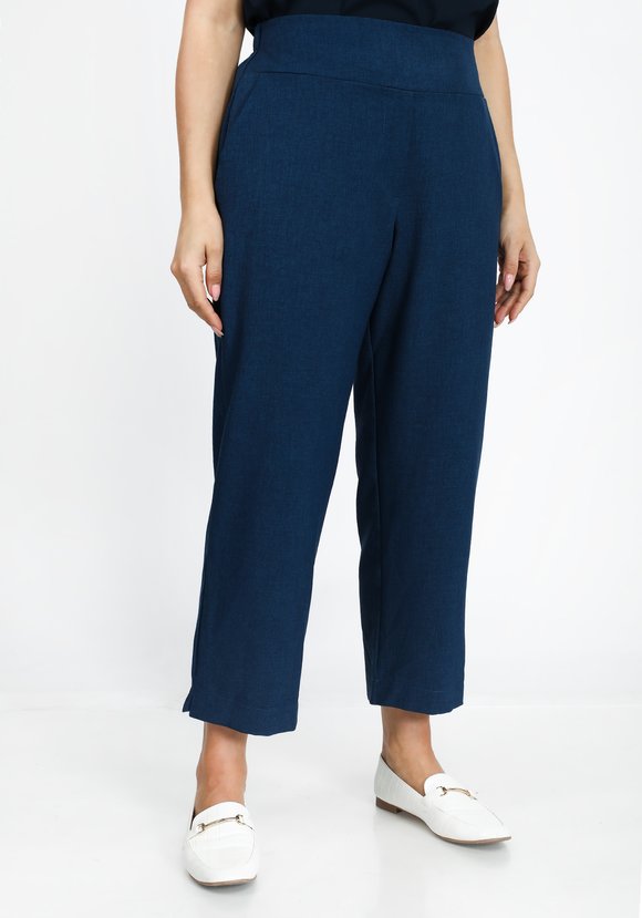 Брюки на поясе длиной 7/8 шир.  580, рис. 1