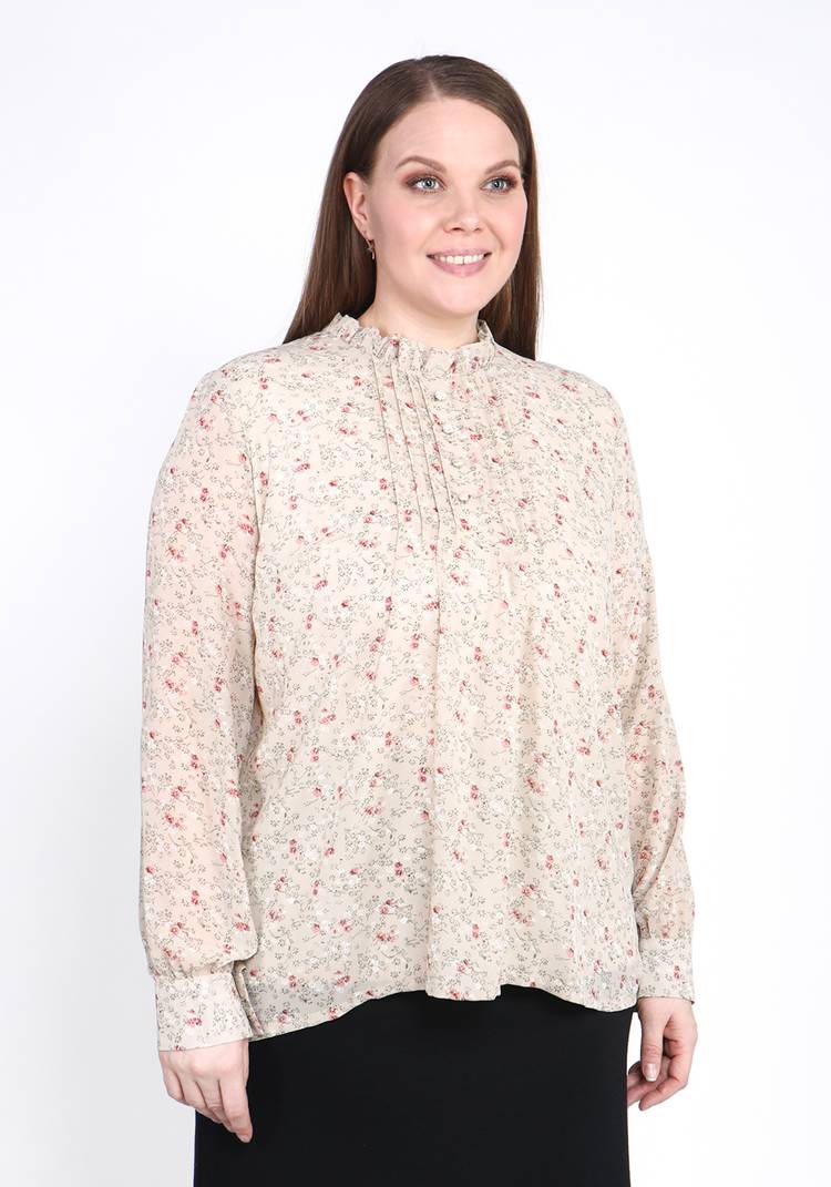 Блуза с длинным рукавом Алина шир.  750, рис. 2