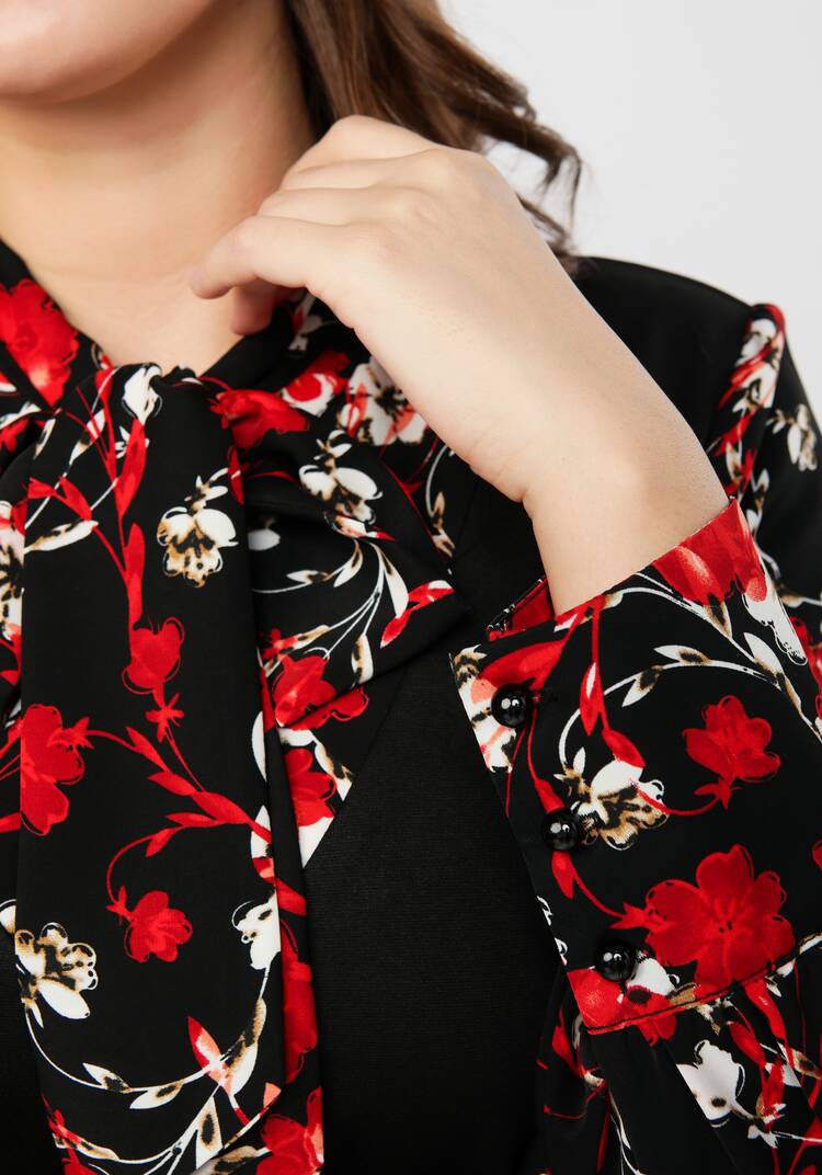 Платье с бантом Барбара шир.  750, рис. 6