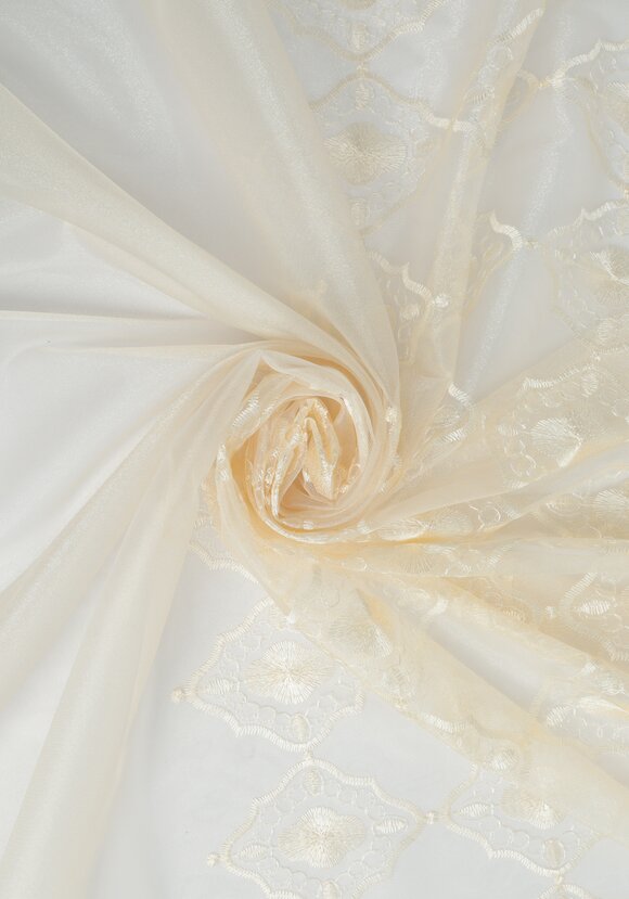 Тюль-сетка Кружевница шир.  580, рис. 12