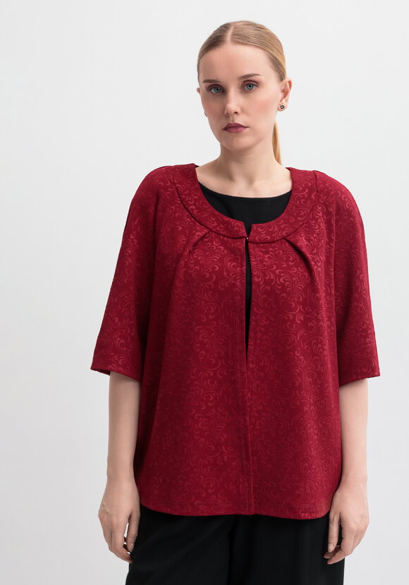 Жакет из жаккарда Лаура шир.  580, рис. 4