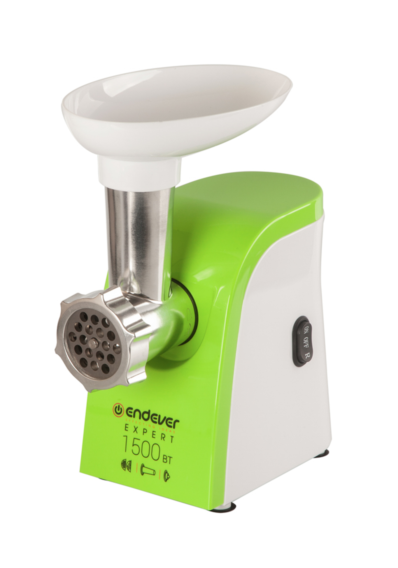 

Мясорубка электрическая Endever Sigma 43, Бело-салатовый