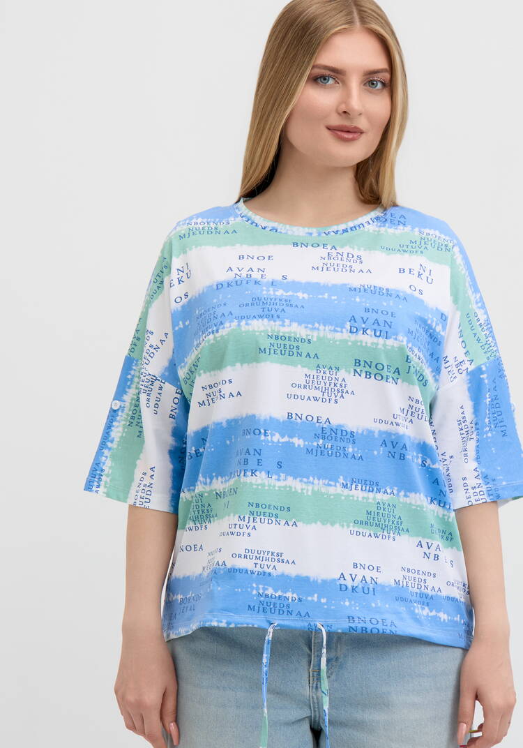 Блуза Гармоника шир.  750, рис. 4