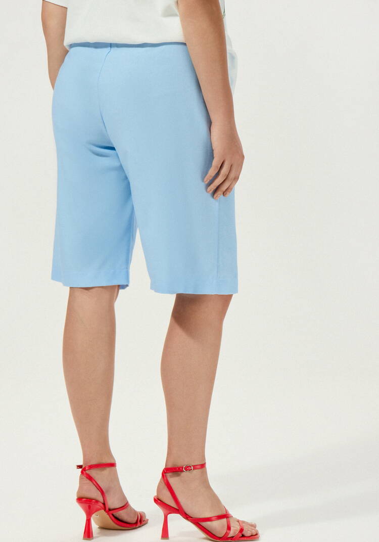 Шорты изо льна свободного кроя шир.  750, рис. 3