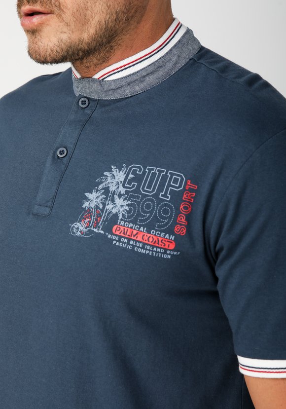 Трикотажная рубашка-поло из хлопкаГильберт шир.  580, рис. 4