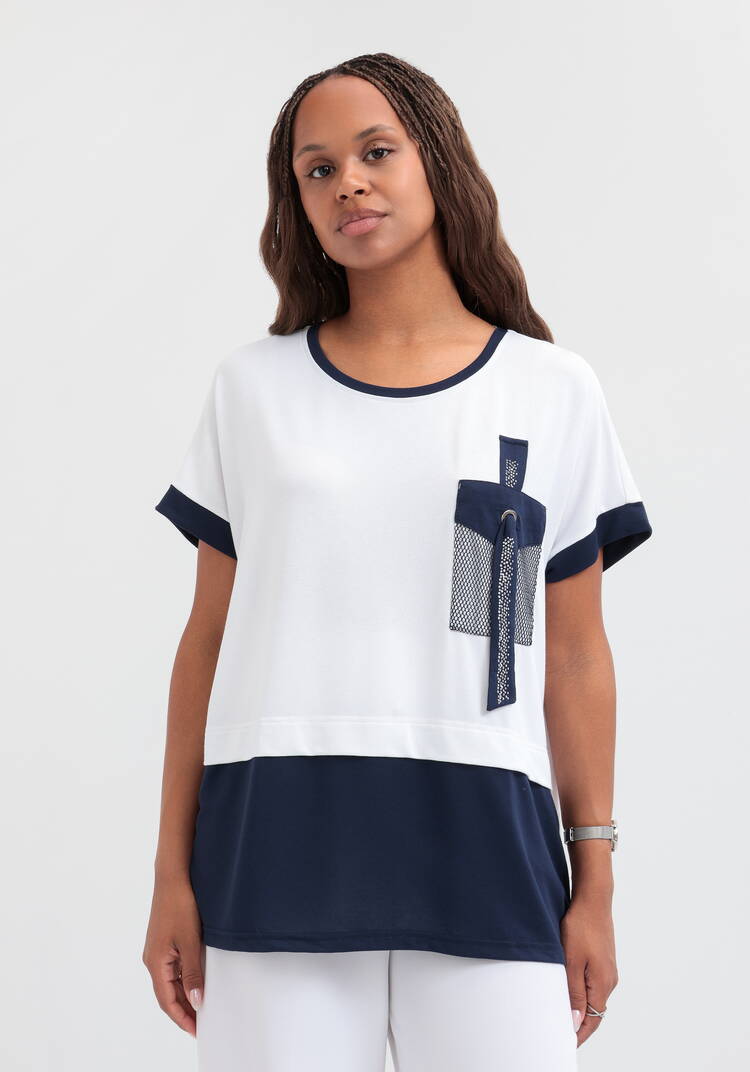 Блуза Сюзанна шир.  750, рис. 4