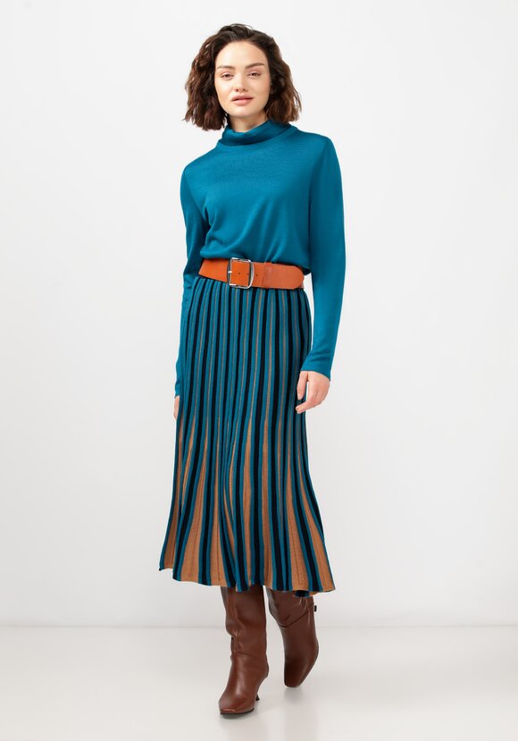 Юбка плиссе мультиколор шир.  580, рис. 8