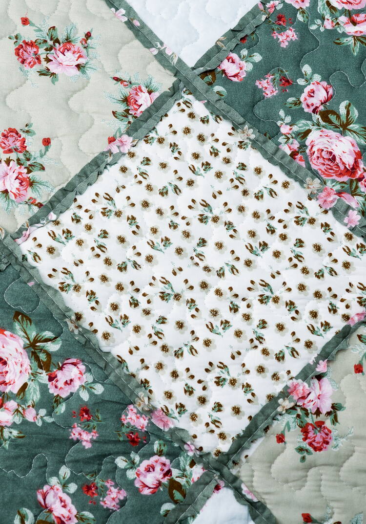 Покрывало с наволочками Печворк шир.  750, рис. 3