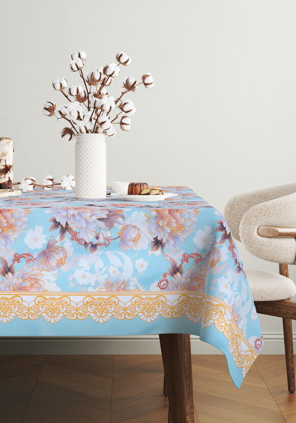 Скатерть с эффектoм 3D шир.  580, рис. 17