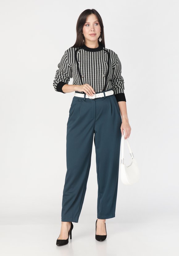 Джемпер с пуговицами декоративными шир.  580, рис. 3