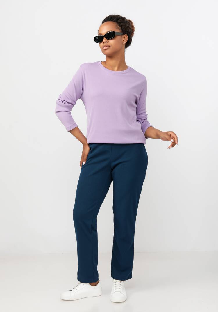 Лонгслив с круглым вырезом Аманда шир.  750, рис. 17