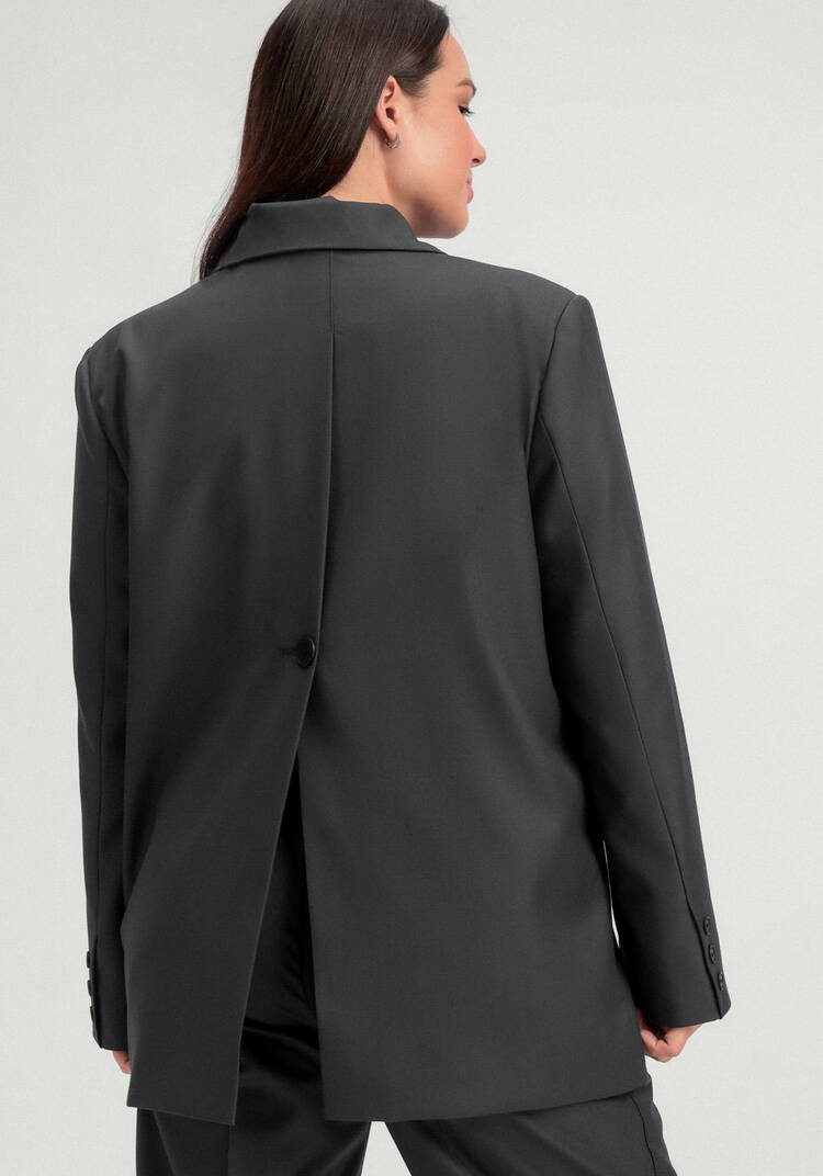 Пиджак с разрезом по спинке шир.  750, рис. 3