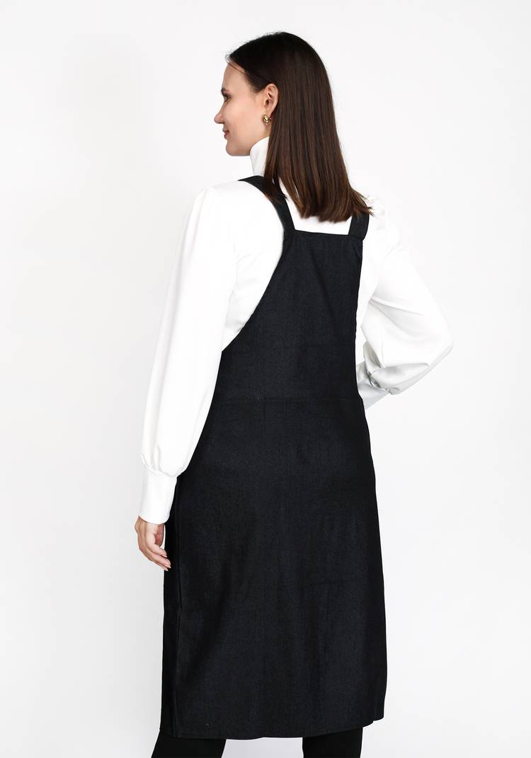 Сарафан джинсовый на регулируемых брителях шир.  750, рис. 6