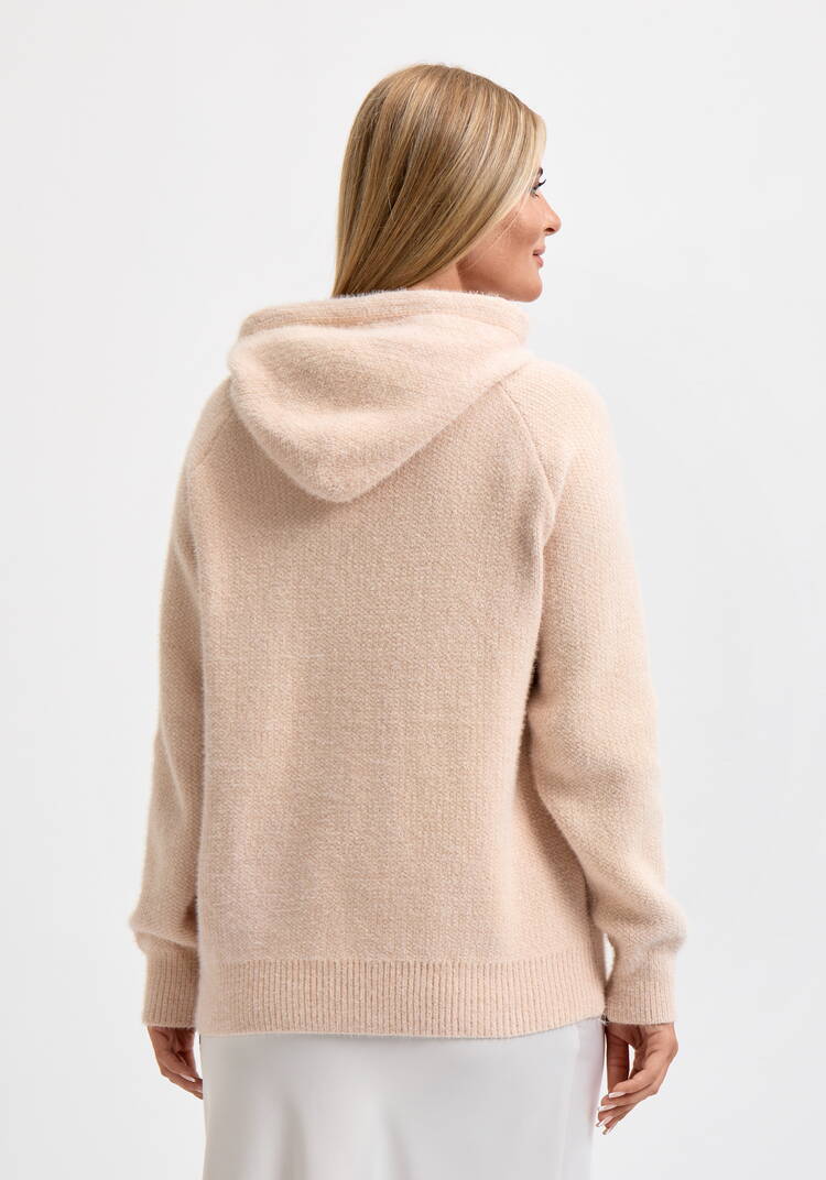 Кардиган на молнии с капюшоном Амели шир.  750, рис. 3