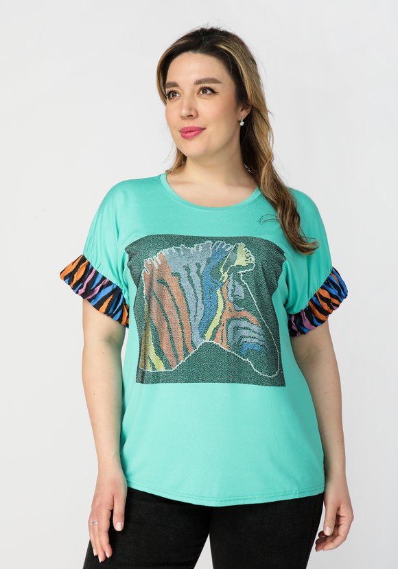 Футболка женская Роза шир.  580, рис. 9