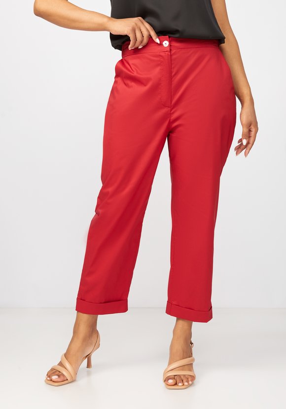 Брюки укороченные 7/8 Катрин шир.  580, рис. 1