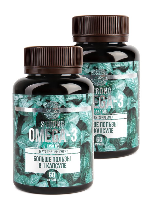 Комплекс Усиленная Омега-3, 2 шт шир.  580, рис. 1