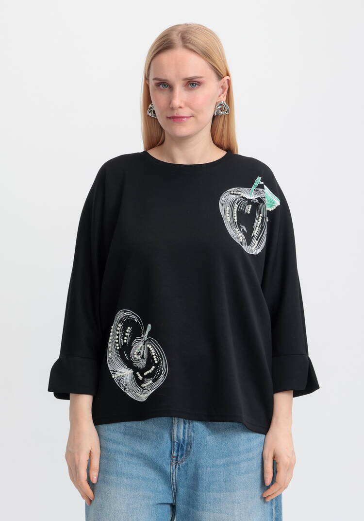 Джемпер Арья с круглым вырезом шир.  750, рис. 9