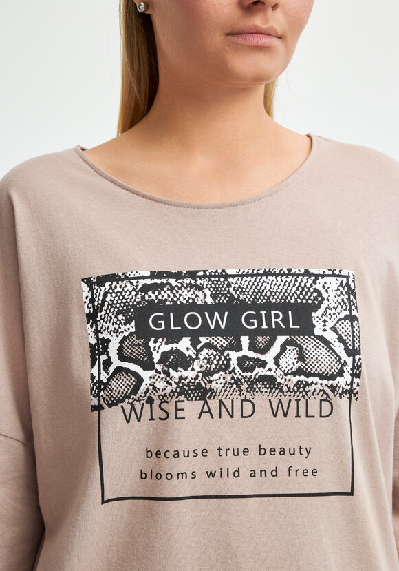 Лонгслив с принтом питон шир.  580, рис. 11