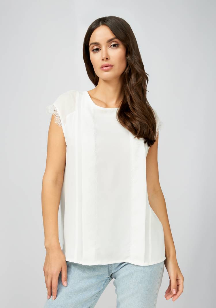 Топ с вставками кружева шир.  750, рис. 10