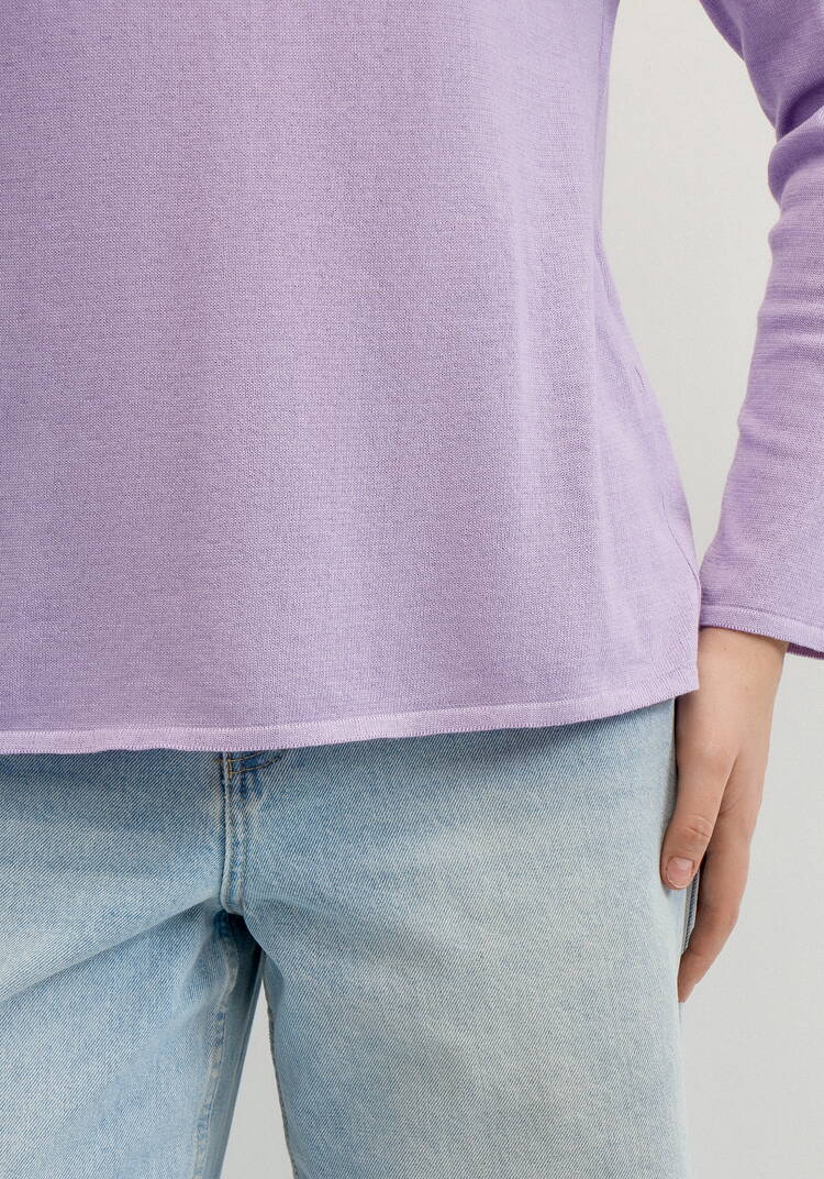 Джемпер свободный с горлом лодочкой шир.  750, рис. 18