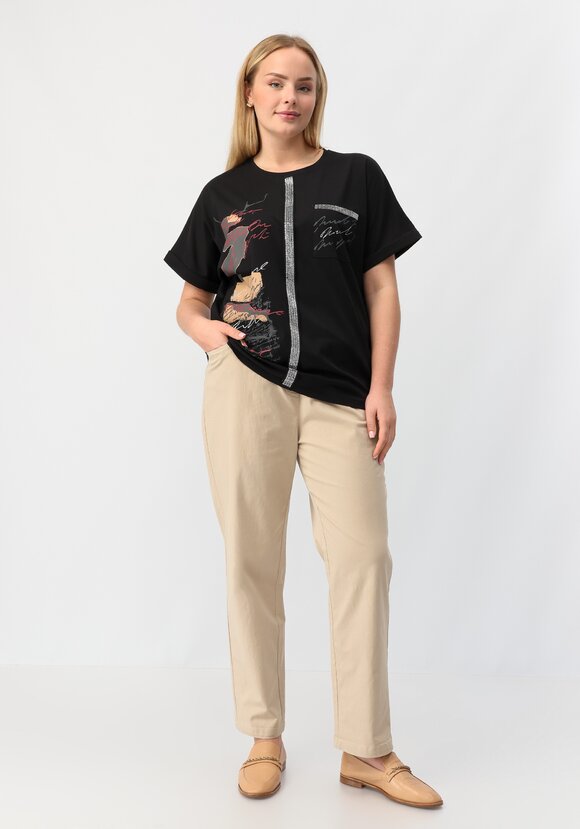 Блуза Скарлет шир.  580, рис. 2