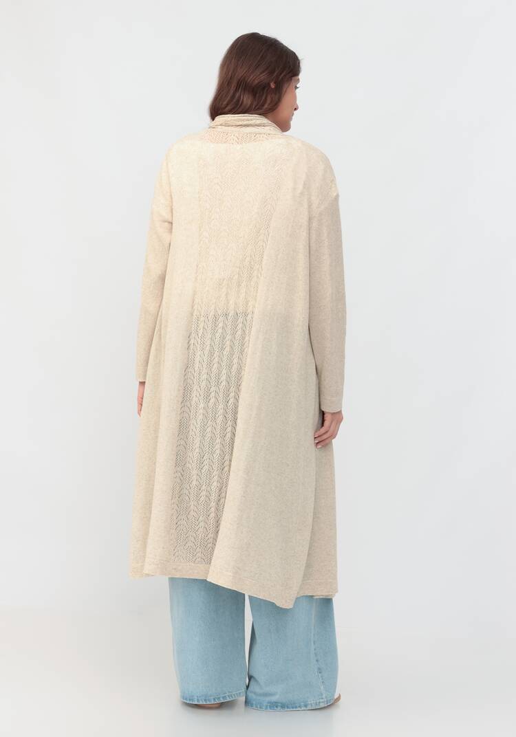 Кардиган из смесовой пряжи Белла шир.  750, рис. 3