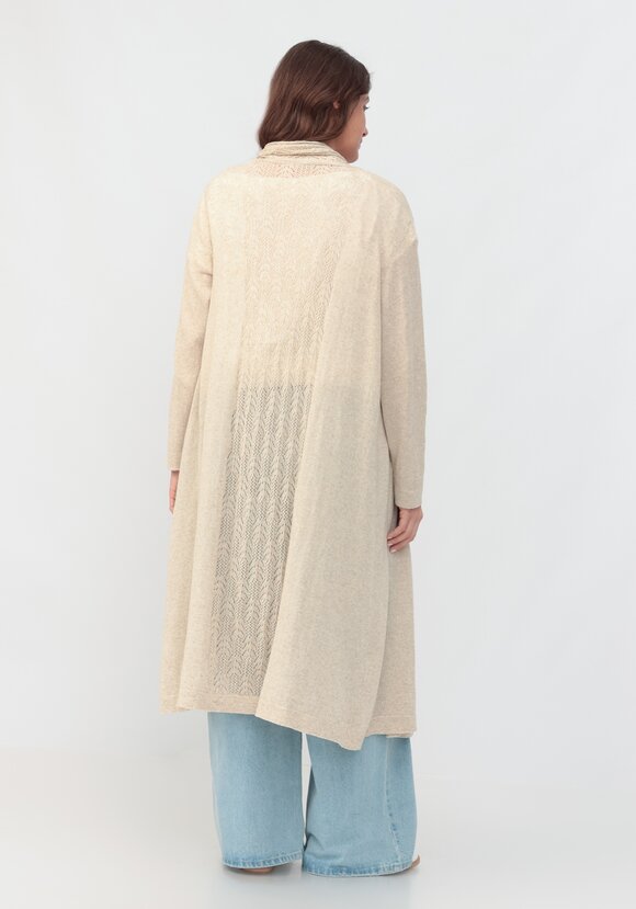 Кардиган из смесовой пряжи Белла шир.  580, рис. 3