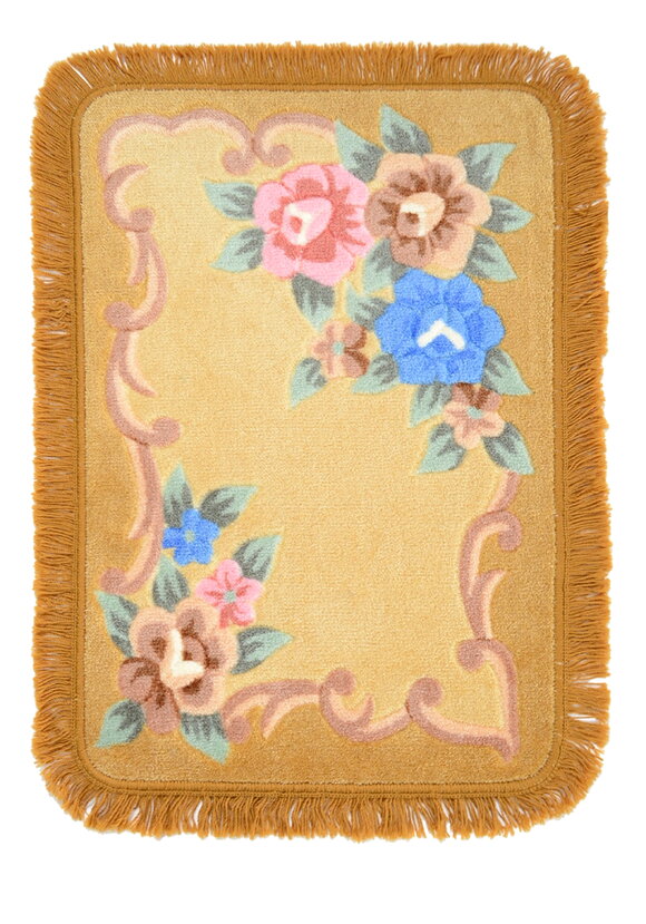 Коврик с бахромой шир.  580, рис. 26