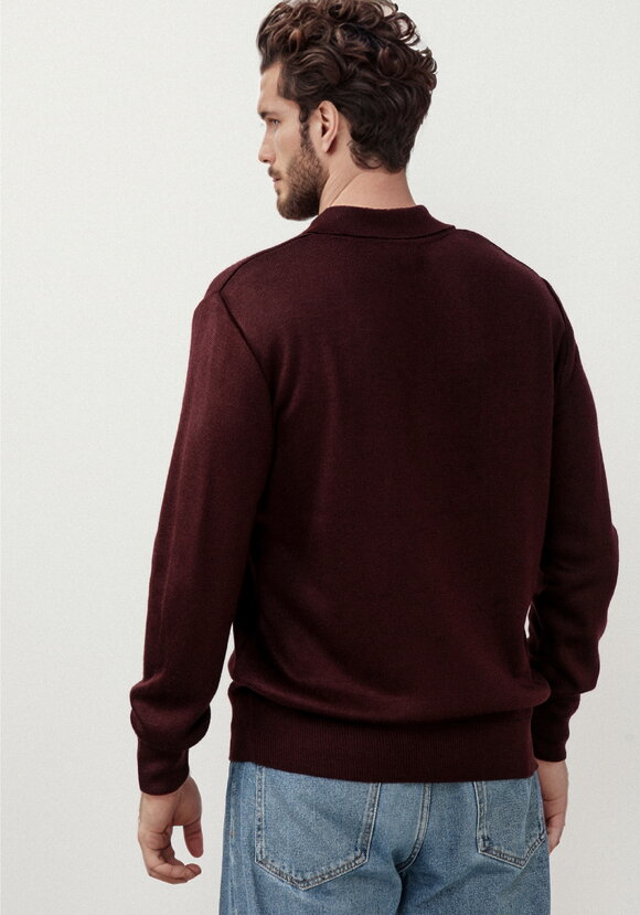 Джемпер-поло на пуговицах шир.  580, рис. 10