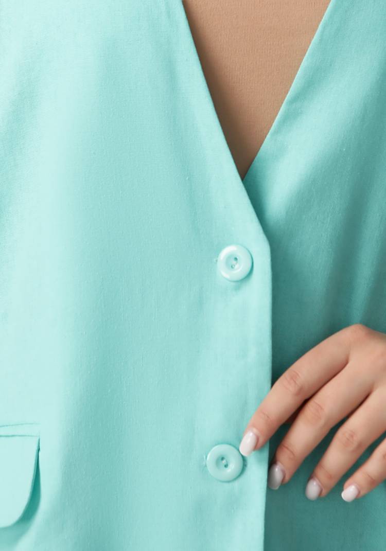 Жакет с карманами свободного кроя шир.  750, рис. 13