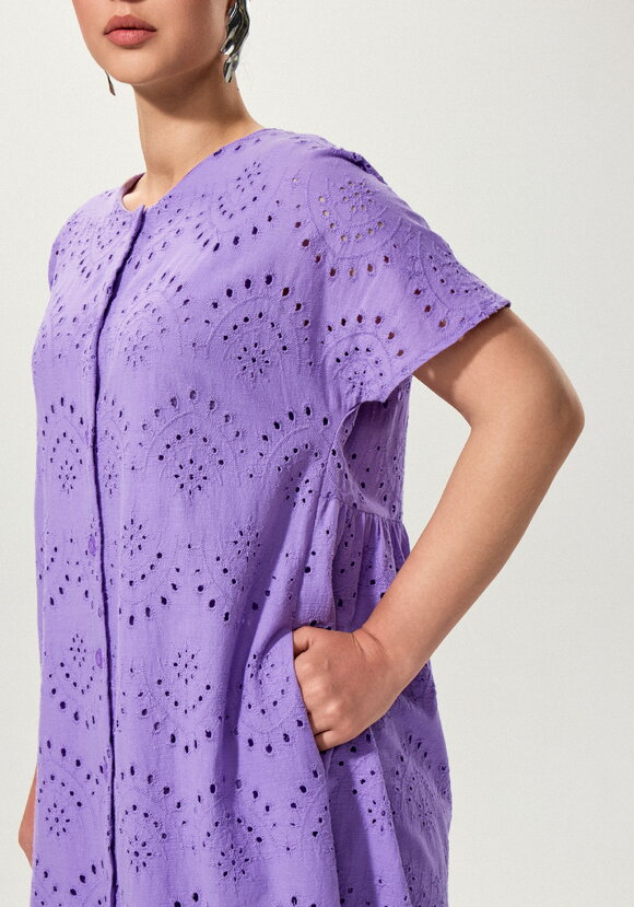 Платье ажурное с цельнокроеным рукавом шир.  580, рис. 22