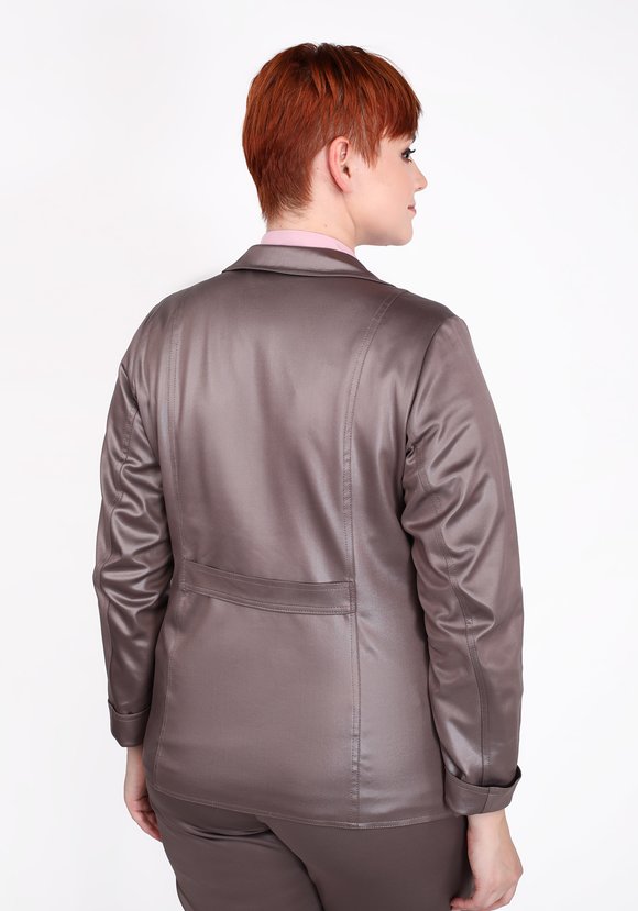 Жакет с двумя накладными карманами шир.  580, рис. 6