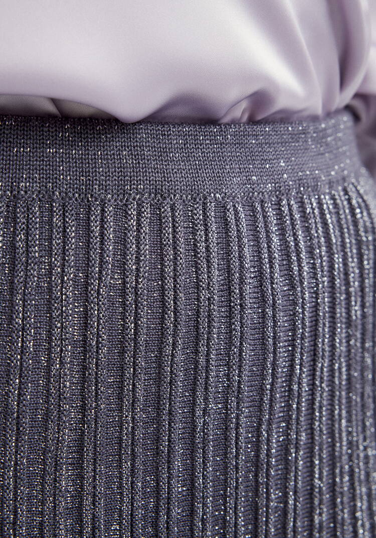 Юбка миди с метанитью шир.  750, рис. 51