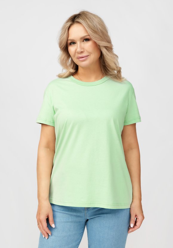 Футболка женская свободного кроя шир.  580, рис. 4