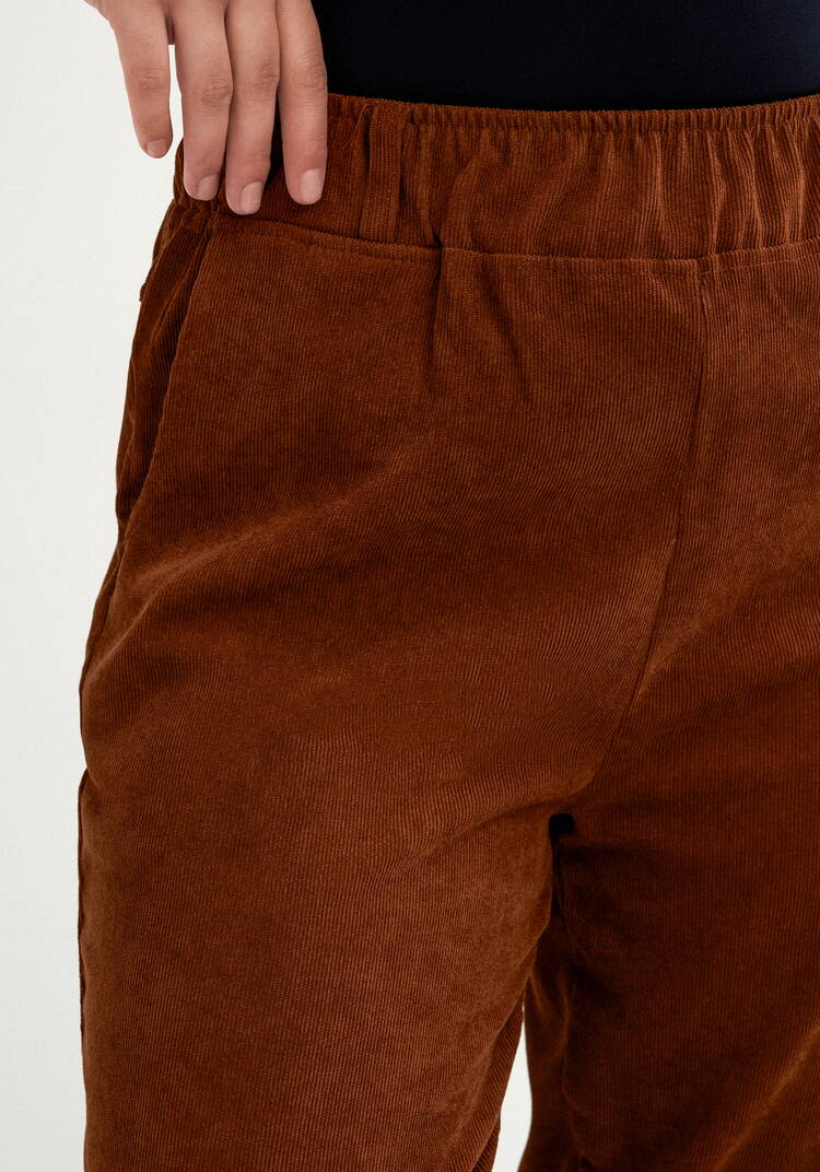 Брюки из микровельвета с комфортным поясом шир.  750, рис. 49