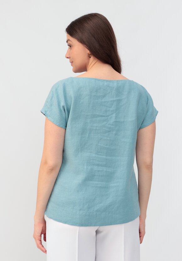 Блуза с удлиненной линией плеча Камилла шир.  580, рис. 15