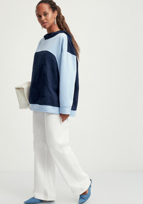 Худи оверсайз комбинированное шир.  580, рис. 10