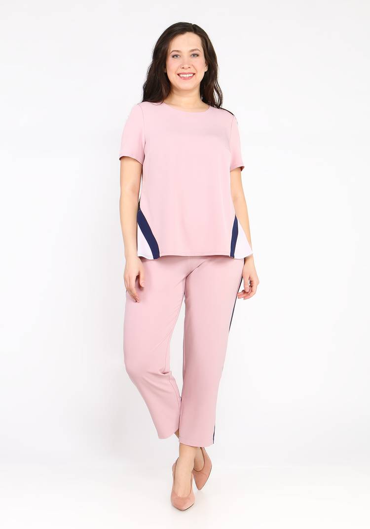 Блуза с коротким рукавом Мия шир.  750, рис. 11